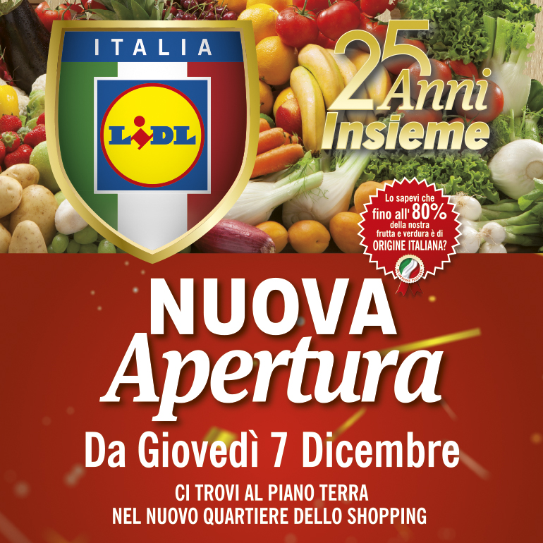 Lidl apre a Città Fiera